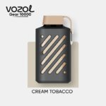 Vozol Gear 10000 Cream Tobacco