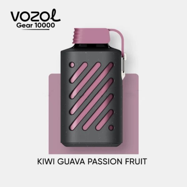 Vozol Gear 10000 Kiwi Guava Passion Fruit